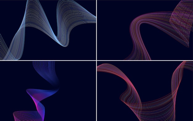 Use these vector backgrounds to create dynamic designs