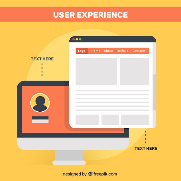 Free vector user experience elements