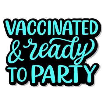 Premium Vector Vaccines Save Lives Lettering Premium Vector Vaccines Save Lives Lettering