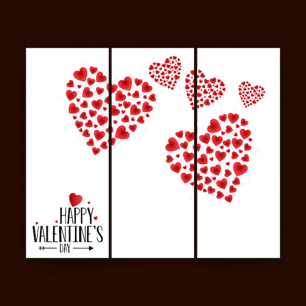 Free vector valentine abstract background