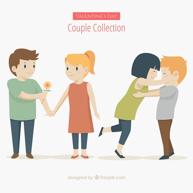 Valentine couple collection