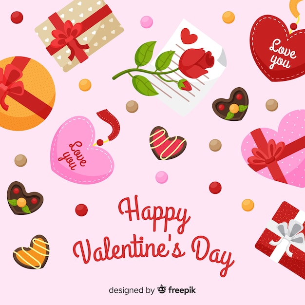 Valentine' day background