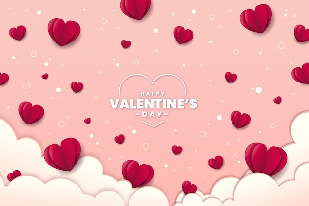 Free vector valentine day background