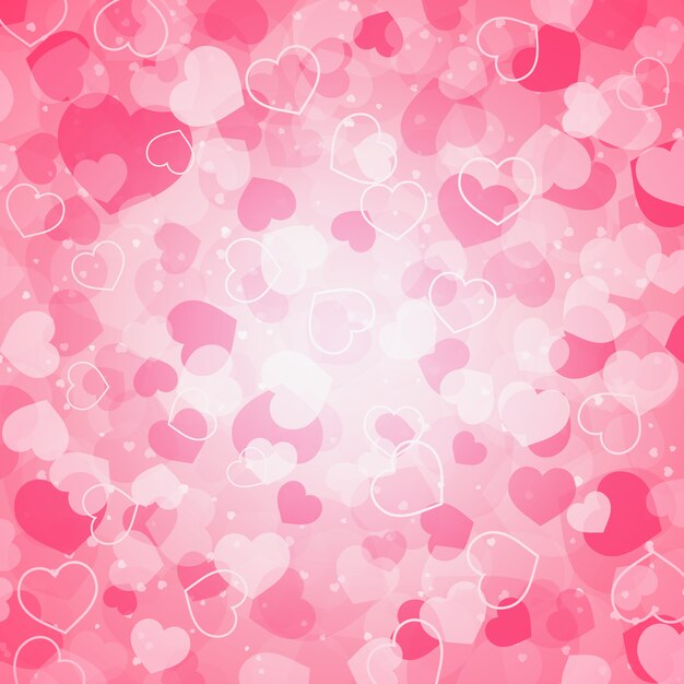Valentine's background design