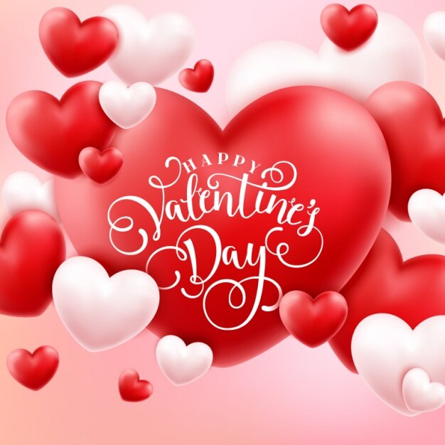 Valentine's background design