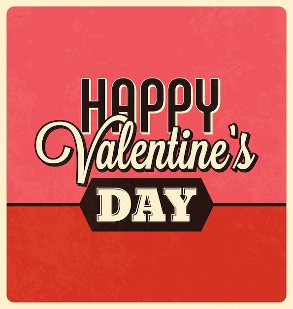 Free vector valentine's background design