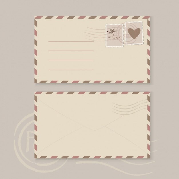 Free Vector | Valentine's card design