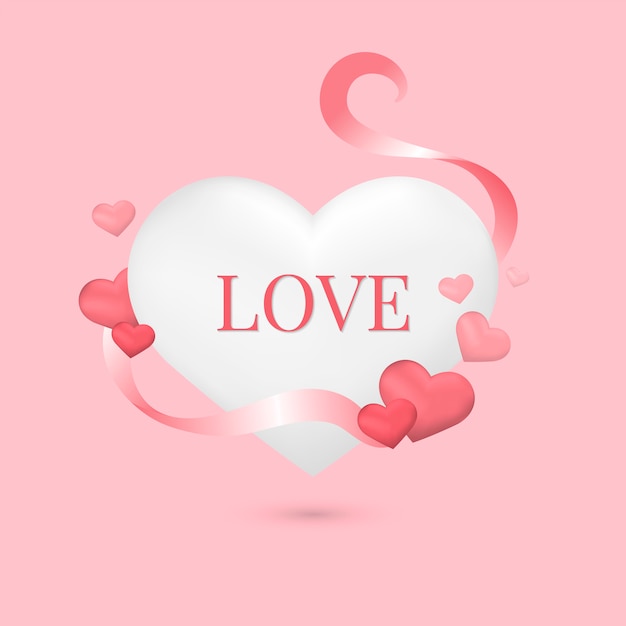 Valentine's day 14th of February vector