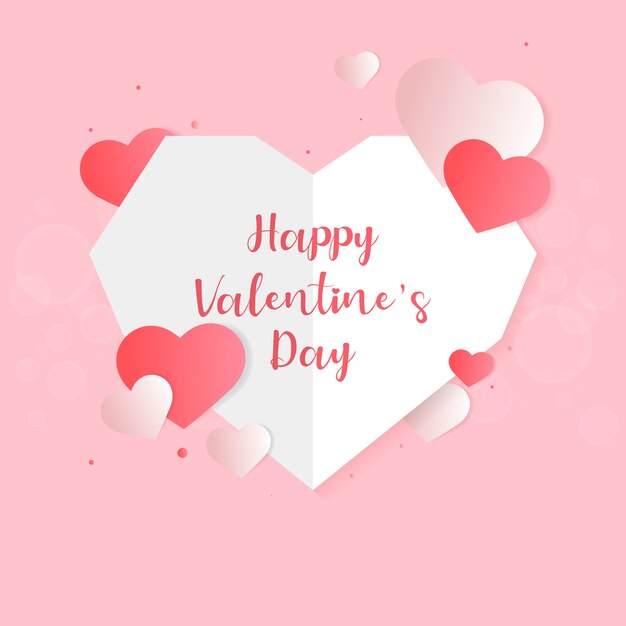 День святого Валентина 14 февраля вектор