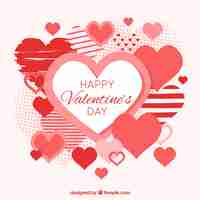 Free vector valentine's day background