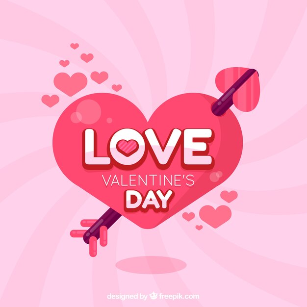 Free vector valentine's day background