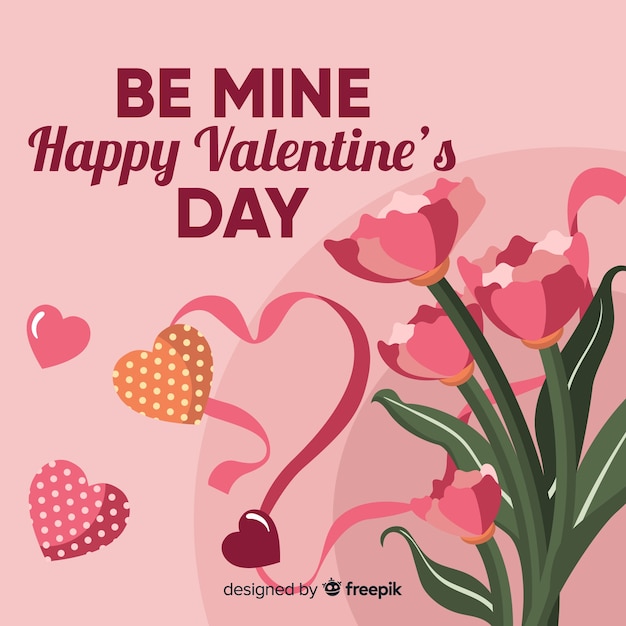 Free vector valentine's day background