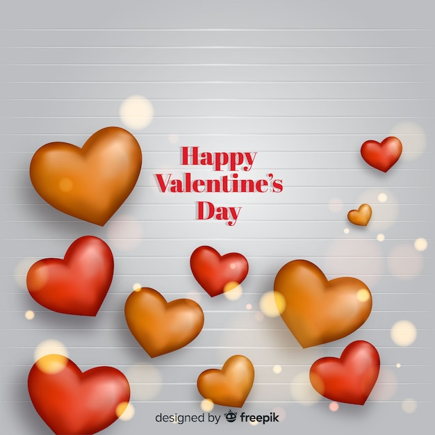 Free vector valentine's day background