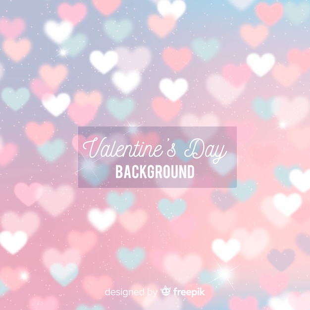 Free vector valentine's day background