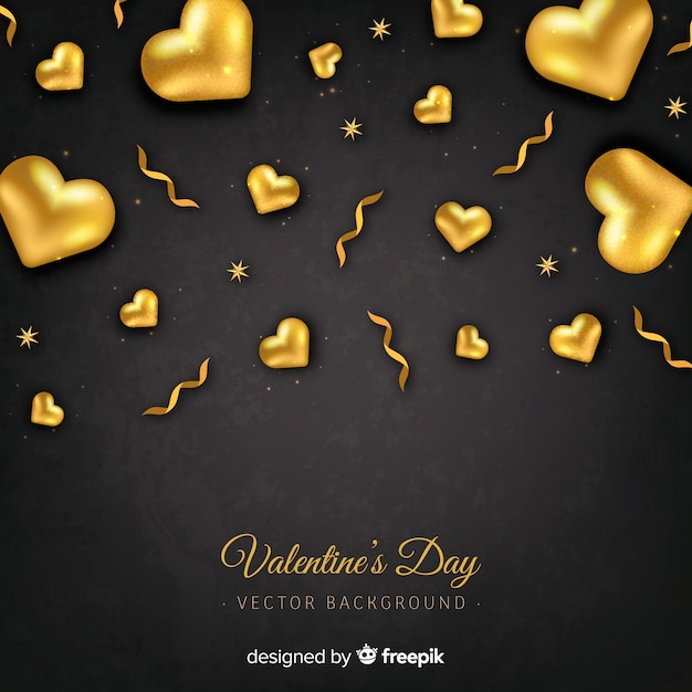 Free vector valentine's day background