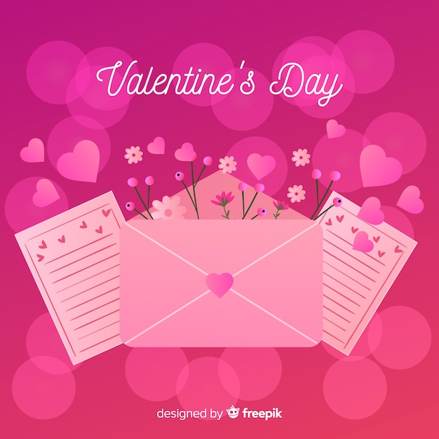 Free vector valentine's day background