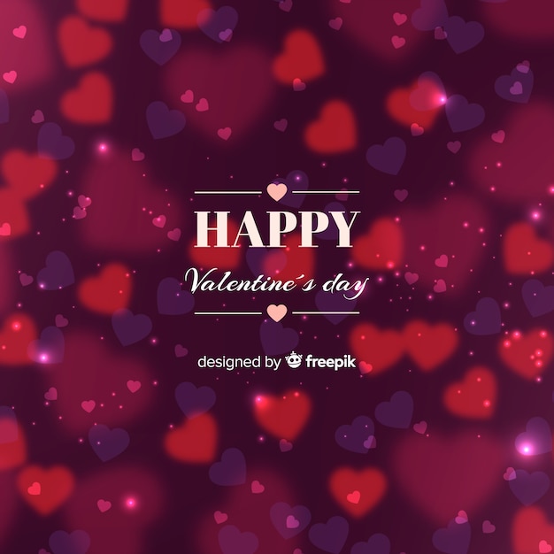 Free vector valentine's day background