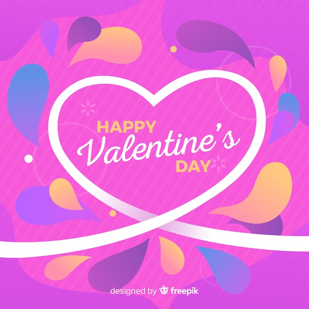 Free vector valentine's day background