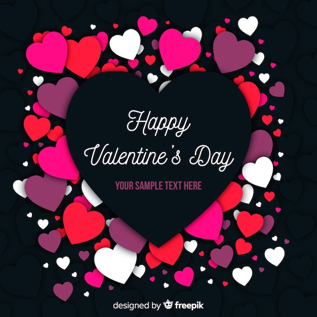 Free vector valentine's day background