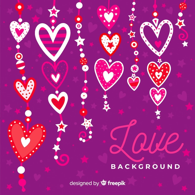 Free vector valentine's day background