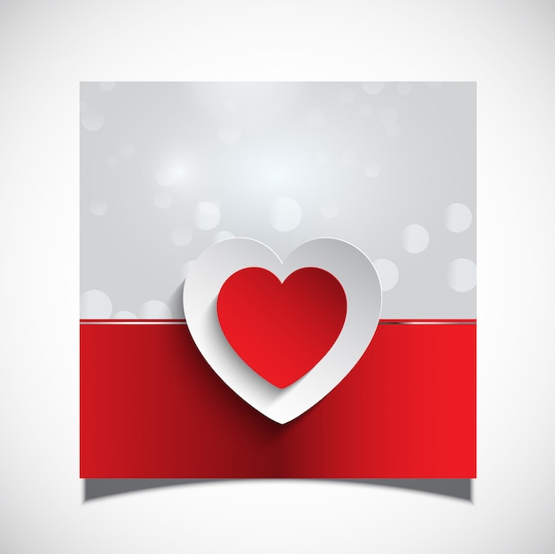 Free vector valentine's day card background