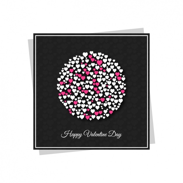 Free vector valentine's day card design