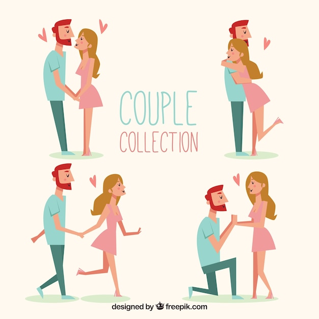 Valentine's day couple collection