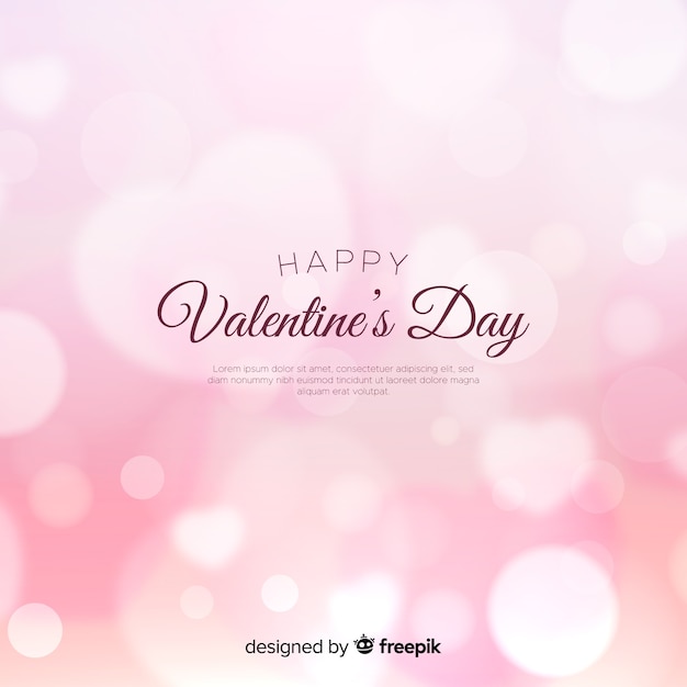 Valentine's day dazzling background