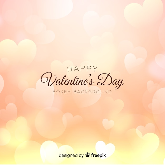 Free vector valentine's day dazzling background