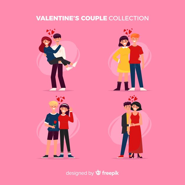 valentine's day happy couple pack