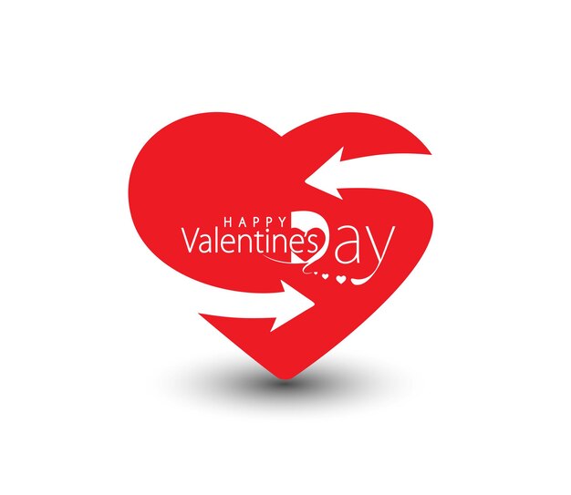 День Святого Валентина сердце фон, векторные иллюстрации.