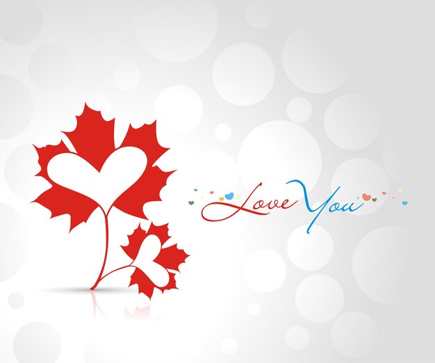 Valentine's day Heart Logo Design, Vector Illustration.