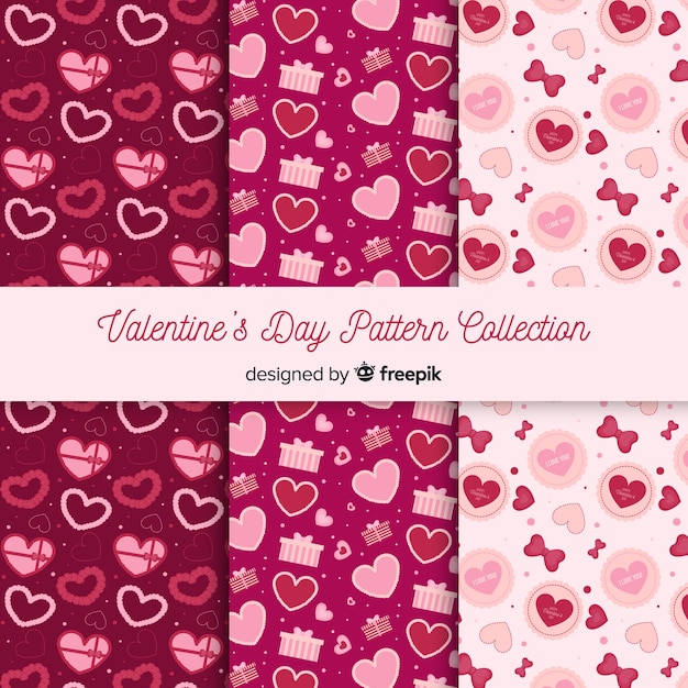 Коллекция шаблонов для дня Святого Валентина