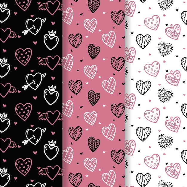 Valentine's day pattern pack