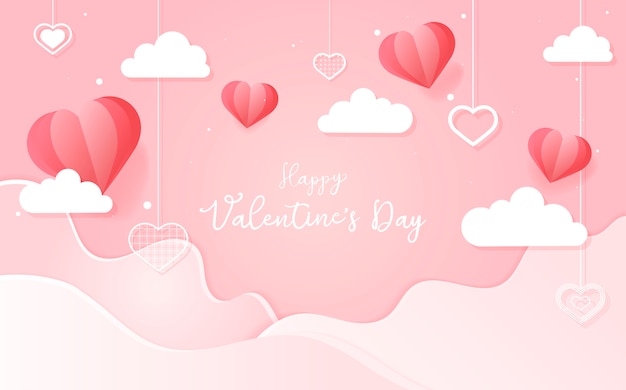 Valentine's day vector design concept