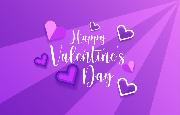 Valentine39s day instagram or social media post template purple background