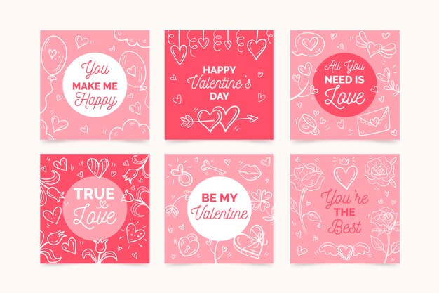 valentines day instagram post collection
