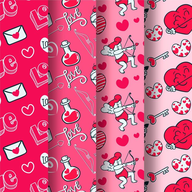 Valentines day pattern