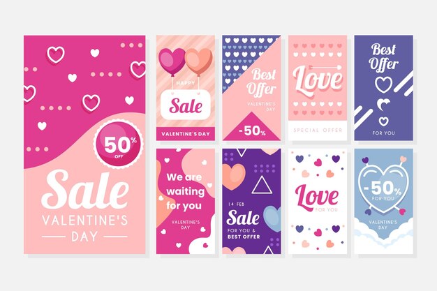 valentines day sale stories collection