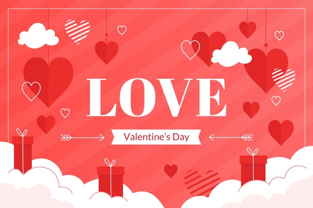 Valentines day theme for background