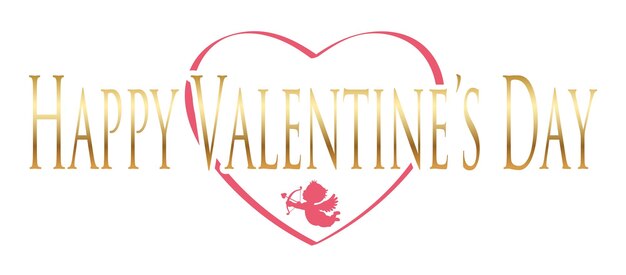 Free vector valentines day vector symbol illustration isolated on a white background.