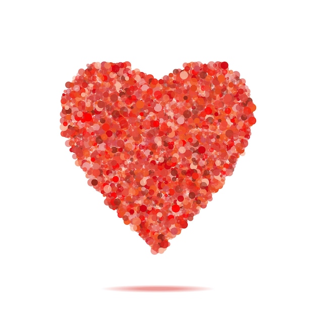 Free vector valentines heart shape vector