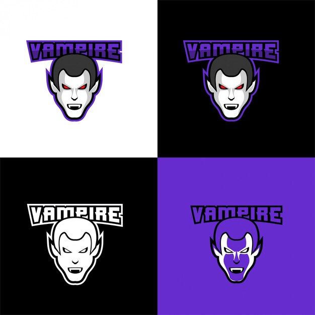 Download Free Set Purple Skull Mascot Gaming Logo Premium Vector Use our free logo maker to create a logo and build your brand. Put your logo on business cards, promotional products, or your website for brand visibility.