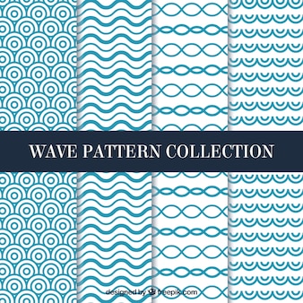 Variety of flat wave patterns