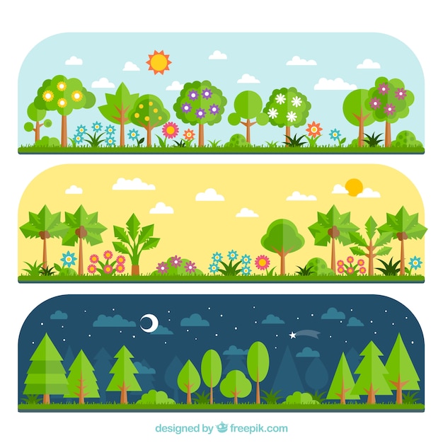 Free vector variety of forest