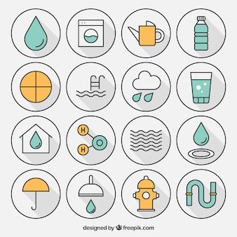 Разнообразие иконы воды