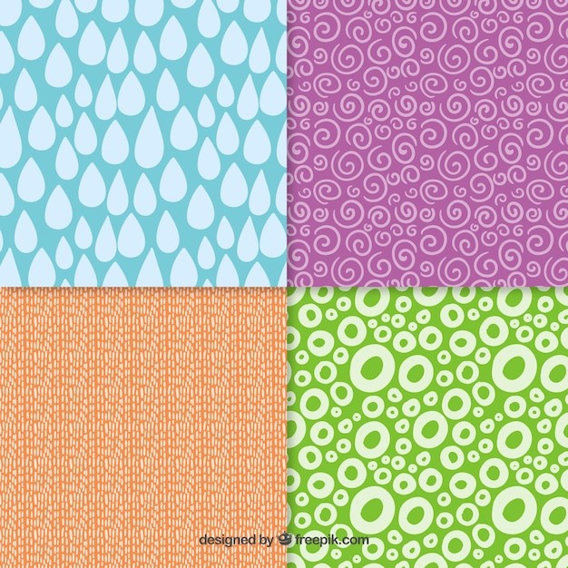 Free vector variety of patterns