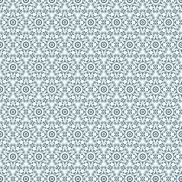 Vecnor vintage seamless pattern, wallpaper with curve.