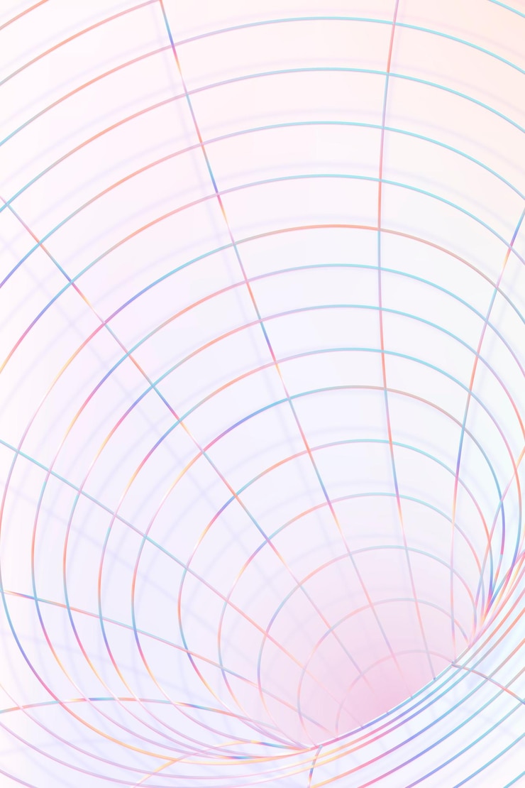 免費 Vector 矢量 3d 謎めいた巻き パステル ピンク