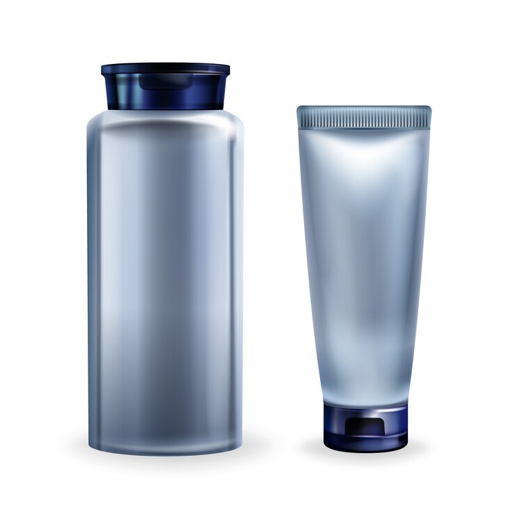 Free Vector vector 3d realistic illustration with cosmetics for men 